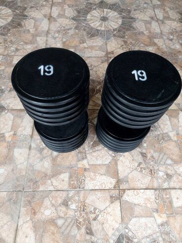 Ştanqlar və ştanq diskləri: Ştanq, Çəki: 6 kq — 8