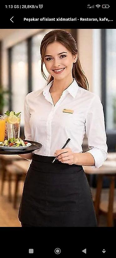 sumqayit is elanlari ofisiant: Peşəkar ofisiant xidmətləri – restoran, kafe, tədbir və katerinq — 1