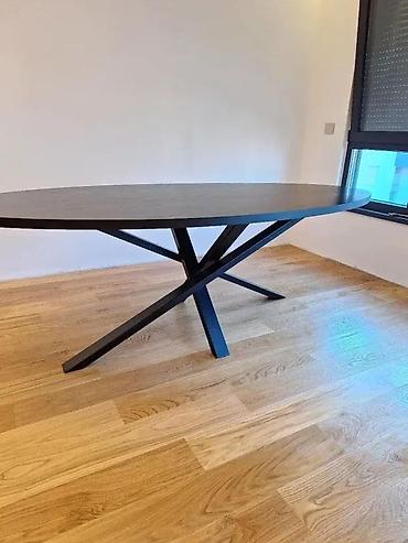 Setovi stolova i stolica: Elipsa trpezarijski sto izrada po meri lux307 | izrada po meri dezen — 10