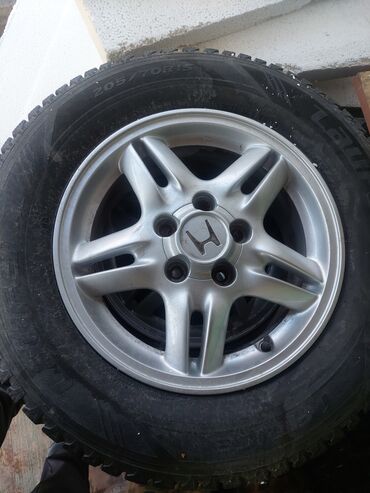 зимние шины размер 15: Колеса в сборе 205 / 70 / R 15, Зимняя шипованная, Комплект, Легковые, Литые, отверстий - 4