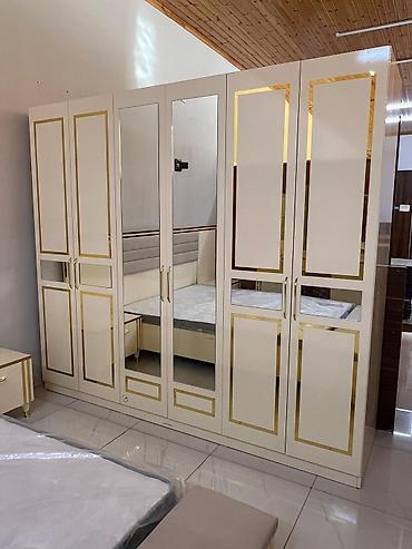 Yataq otağı dəstləri: İkinəfərlik çarpayı, Dolab, Komod, Termo, Yeni — 2