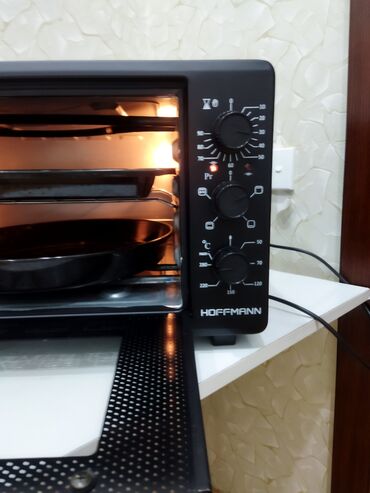 Duxovkalar: Duxovka Hoffmann, Elektrik, rəng - Qara, Ayrıca dayanan — 8