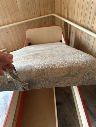 вешалки для детской одежды: Детская односпальная кровать, Новый, Для девочки, Для мальчика, С матрасом, ДСП at lalafo.kg вешалки для детской одежды: Детская односпальная кровать, Новый, Для девочки, Для мальчика, С матрасом, ДСП