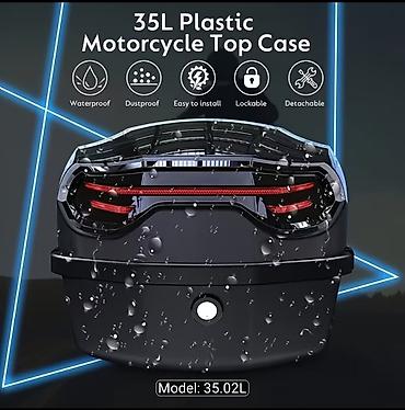 bisage za motor: Nov kofer 35 L za skutere, mopede i motor - Zapremina: 35 litara — 4