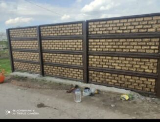 Бетонные еврозаборы: Еврозаборы из железобетонных панелей - Материал: армированный бетон — 7