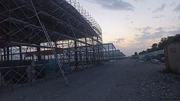 Навесы: Навес, Арочный, Металл, Профнастил — 7