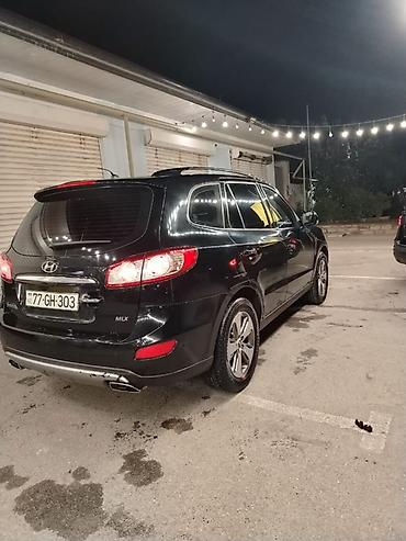 hunday: Hyundai Santa Fe MLX – qara rəngli, 5 qapılı krossover/SUV. Əsas — 3