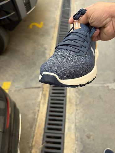 U.S. Polo Assn. brendinə aid idman üslublu ayaqqabı. Tünd göy rəngdə — 3