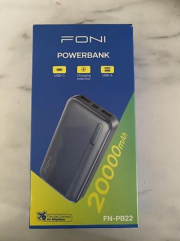 hp core i5: FONI Powerbank FN-PB22 - Batareya tutumu: 20000 mAh (66.6 Wh) — 1