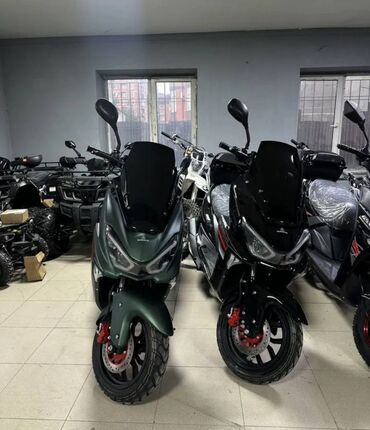 электро мотороллер с кузовом: Скутер Suzuki, 150 куб. см, Бензин, Жаңы, Бөлүп төлөө менен