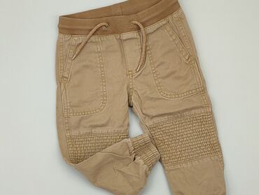 khaki spodnie: Sweatpants, H&M, 2-3 years, 98, condition - Good