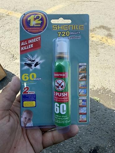 SHENKE aerosol insektisid – hər növ həşərata qarşı sürətli və