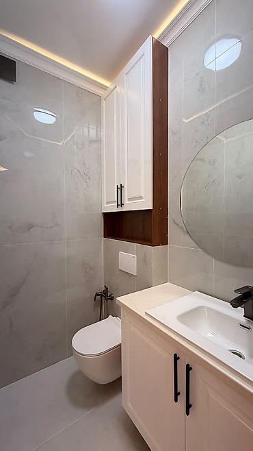 ваена антоновка дом: 3 комнаты, 89 м², Асанбай мкр Элитка, 6 этаж, Дизайнерский ремонт — 9
