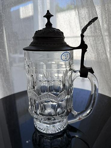 pive bakalı: Fincanlar, Xrustal, 1 əd, 500 ml, Çexiya — 1