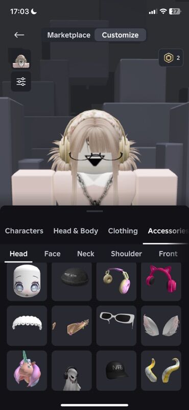 Təbii saçlar, pariklər: Satıram Roblox hesabı, 25 manat amma razılaşmaq olar — 18