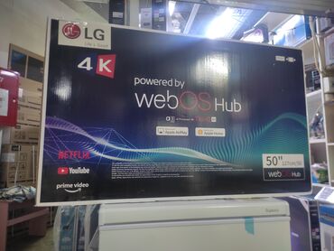 телевизор интернетом: Телевизор LG 50’ 4K VA, ThinQ AI, WebOS 5.0, AI Sound, Ultra Surround