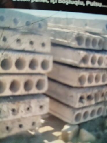 Beton panel divarlar: Öşəmə plitələri - Material: armaturla möhkəmləndirilmiş beton - Növ — 7