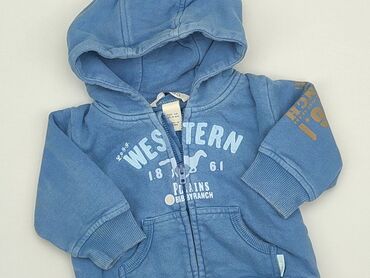 czarna bluzka pod marynarkę: Sweatshirt, H&M, 3-6 months, condition - Very good