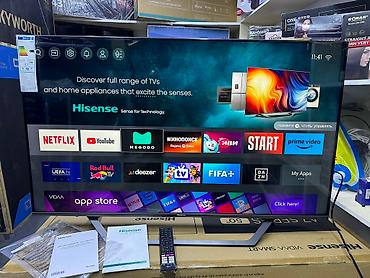 Телевизоры: Телевизор Hisense 50A7GQ QLED с интернетом 4K изображение Квантовая — 19