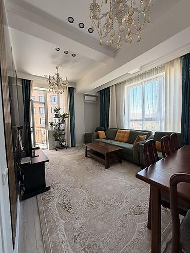 бокс секция: 2 комнаты, 69 м², Кок-Жар мкр Элитка, 4 этаж, Дизайнерский ремонт — 3
