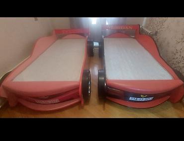 Maşın çarpayı satılır - Model: Uşaq üçün maşın formalı çarpayı -
