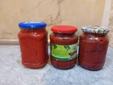 qoç əti qiyməti: Ev üsulu acı bibər pastası – şüşə bankalarda - Tərkib: üyüdülmüş