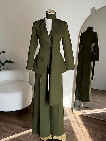 Kompleti: 🔥Ženski elegantni komplet – sako i široke pantalone
✅3600 din — 3