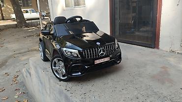 uşaqlar ucun lovhə: Uşaq üçün elektrikli miniatür avtomobil – Mercedes üslubunda, qara — 1