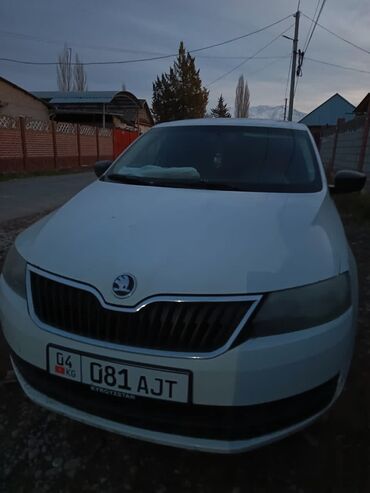 самая дешёвая машина: Skoda Rapid: 2017 г., 1.6 л, Механика, Бензин, Седан