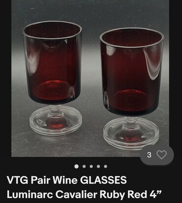 Čaše: Case nove za vino Luminarc francuske iz 80ih. Case bez ostecenja,sve — 2