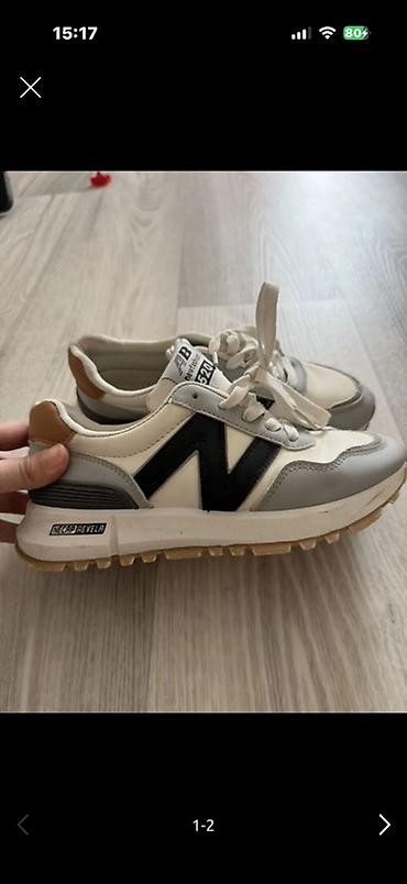кроссовки 36: Кроссовки, 36, New Balance, Б/у, цвет - Белый — 1