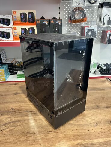 Корпусы ПК: Корпус ПК, Новый, Mini-ATX, цвет - Черный