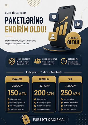 bakida botoks qiymetleri: SMM xidmətləri və rəqəmsal brend dizaynı Paketlərə endirim! Brendini — 1