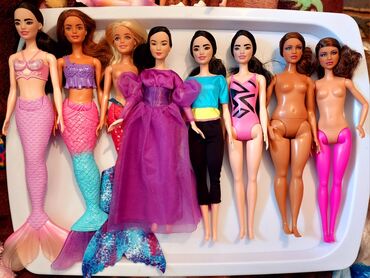 дом барби: Продаю куклы Барби- гибриды (mattel, новые),есть аутфиты от Барби