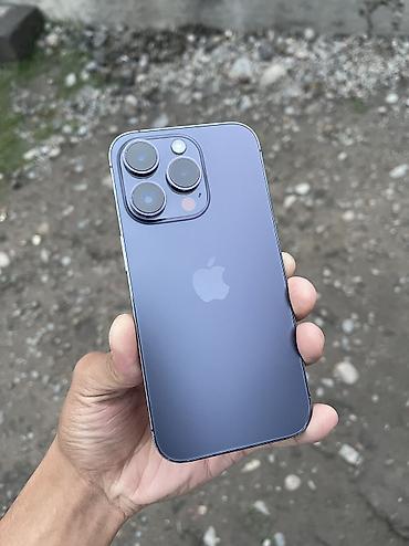 IPhone 14 Pro, Б/у, 128 ГБ, Deep Purple, 88 %