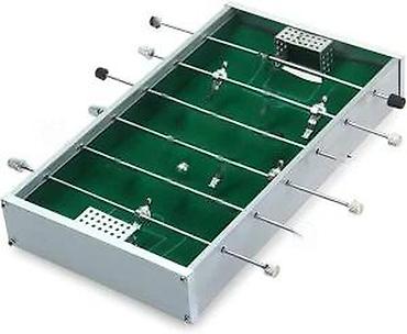 Stoni sportovi: Mini stoni fudbal – metalni - Kompaktan, prenosiv model stolnog — 7