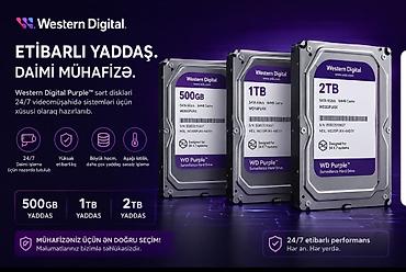 kamera sistemləri: Western Digital WD Purple – videomüşahidə (CCTV) sistemləri üçün — 1