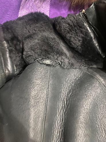 Дубленки: Дубленка, Италия, По колено, Оверсайз, M, L — 3