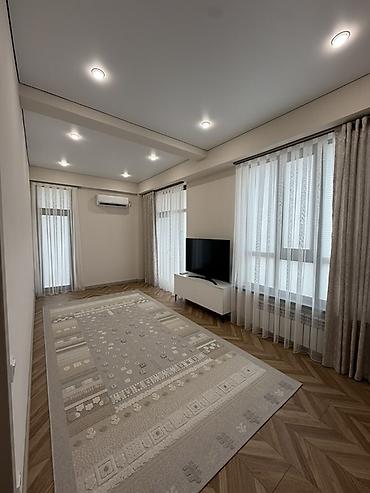 квартал: 3 комнаты, 92 м², Асанбай мкр Элитка, 13 этаж, Дизайнерский ремонт — 2