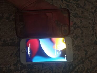телефоны xiaomi redmi 10 с: IPhone 7, Б/у, 128 ГБ, White Titanium, Чехол, 86 %