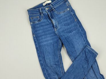 zara spodnie jeansy: Jeansy damskie, S