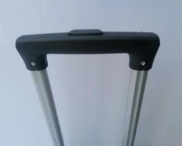 Putni koferi i torbe: Tvrdi kofer za putovanje – srebrni - Materijal: izdržljiva — 20