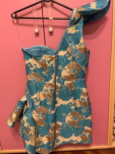 Haljine: L, bоја - Srebrna, Večernji, maturski, Drugi tip rukava — 5