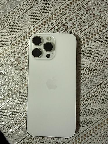 Mobil telefonlar: IPhone 16 Pro Max, 256 GB, White Titanium, Face ID — 3