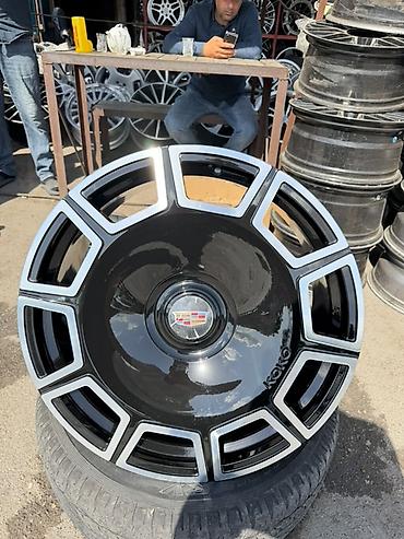 Disklər: 24 razmer cadillac olkede tayı yoxduKoko marka alüminium disk — 5