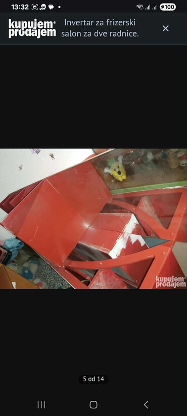 Kancelarijski setovi nameštaja: Inventar za frizerski salon – set za dve radne pozicije - Dva velika — 10