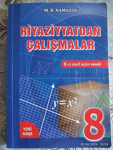 həndəsə dusturları: Məhsul: Riyaziyyatdan çalışmalar kitabı Müəllif: M. B. Namazov Nəşr — 1