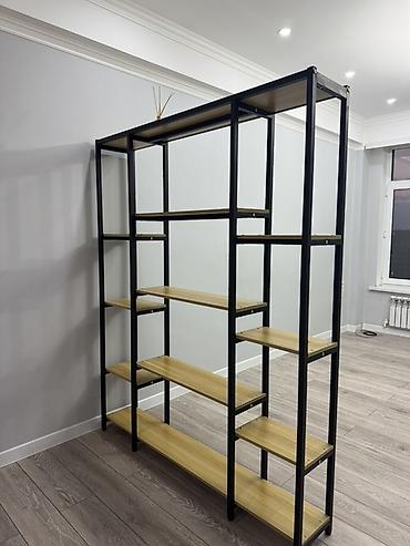 библиотеку: Книжная полка, Б/у, Железо, Напольная, Самовывоз — 2
