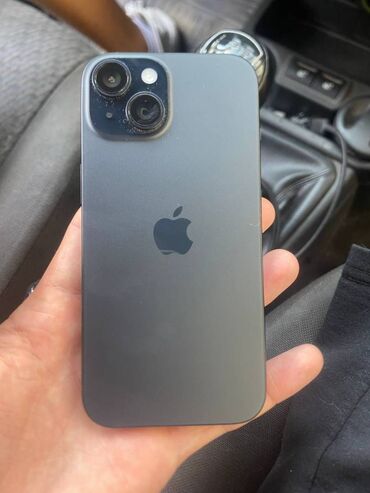 apple: IPhone 15, 128 GB, Black Titanium