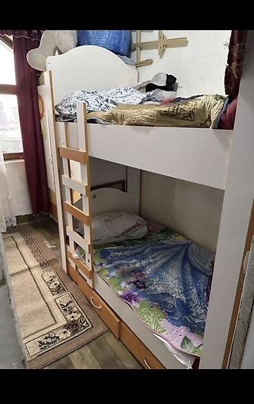 Uşaq mebeli: İki mərtəbəli uşaq/yataq çarpayısı İki yataq alt üst bir yerde — 1
